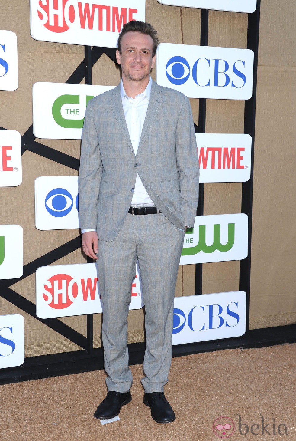 Jason Segel en la fiesta veraniega de CBS, Showtime y The CW 2013