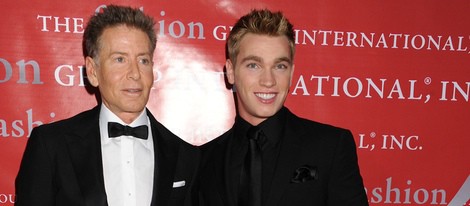 Calvin Klein y Nick Gruber en Nueva York