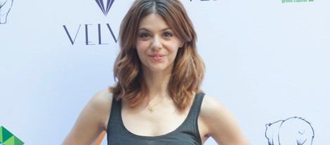 Manuela Velasco en la presentación de 'Galerías Velvet' en el FesTVal de Vitoria 2013