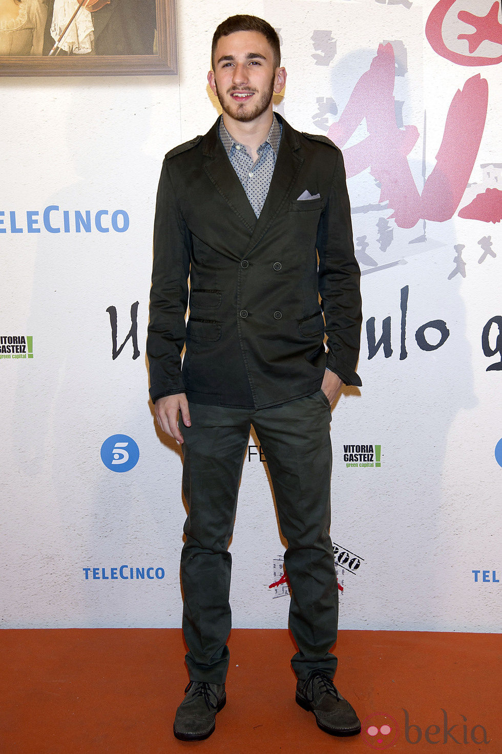 David Castillo en el estreno del capítulo 200 de Aída en el FesTVal de Vitoria 2013