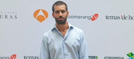 Rubén Cortada en la presentación de 'El Tiempo entre Costuras' en el FesTVal de Vitoria 2013