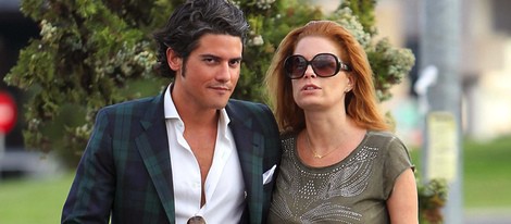 Olivia de Borbón y Julián Porras