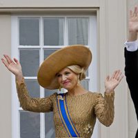 Guillermo Alejandro y Máxima de Holanda en su primera apertura del Parlamento como Reyes