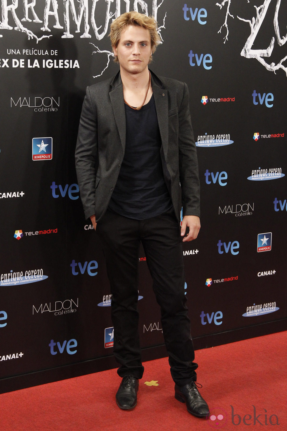 Jaime Olías en el estreno de 'Las brujas de Zugarramurdi' en Madrid
