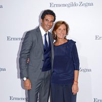 Óscar Higares en la apertura de una tienda de Ermenegildo Zegna en Barcelona