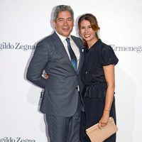 Boris Izaguirre y Ana García-Siñeriz en la apertura de una tienda de Ermenegildo Zegna en Barcelona