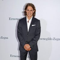 Martín Rivas en la apertura de una tienda de Ermenegildo Zegna en Barcelona