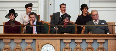La Familia Real Danesa en la apertura del Parlamento 2013/2014