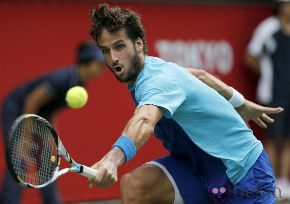 Feliciano López en el Torneo de Tokio 2013