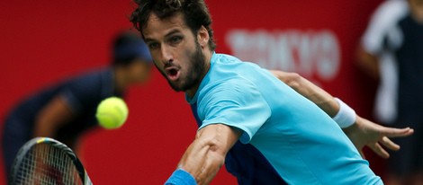 Feliciano López en el Torneo de Tokio 2013