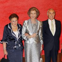 Reina Sofía y los Duques de Soria en el homenaje a Carlos Zurita