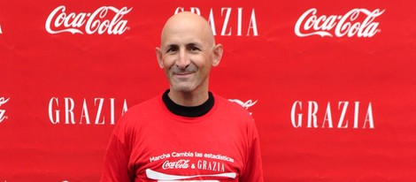 Modesto Lomba en la marcha 'Muévete y cambia las estadísticas'