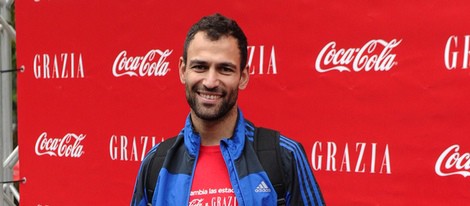 Dario Barrio en la marcha 'Muévete y cambia las estadísticas'