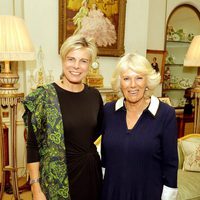 Laurentien de Holanda y la Duquesa de Cornualles en un encuentro en Clarence House