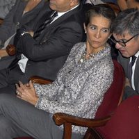 La Infanta Elena y Carlos García Revenga en la entrega de las distinciones al Mérito Deportivo