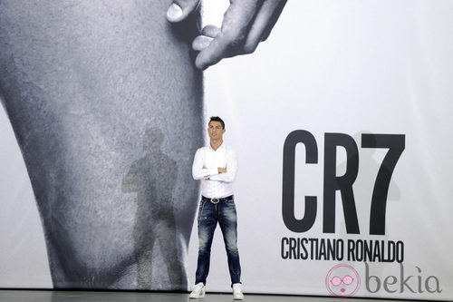 Cristiano Ronaldo inaugura la campaña de su nueva línea de ropa interior en Madrid