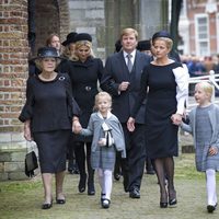 La Familia Real Holandesa en la ceremonia en recuerdo al Príncipe Friso de Holanda