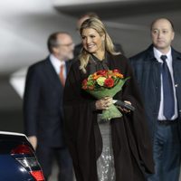 Máxima de Holanda en su primer viaje oficial a Rusia como Reina