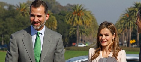 Los Príncipes de Asturias en la Universidad de Stanford