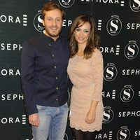 Juan Peña y Sonia González en el 15 aniversario de Sephora