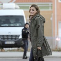 La Princesa Letizia visita al Rey tras su nueva operación de cadera