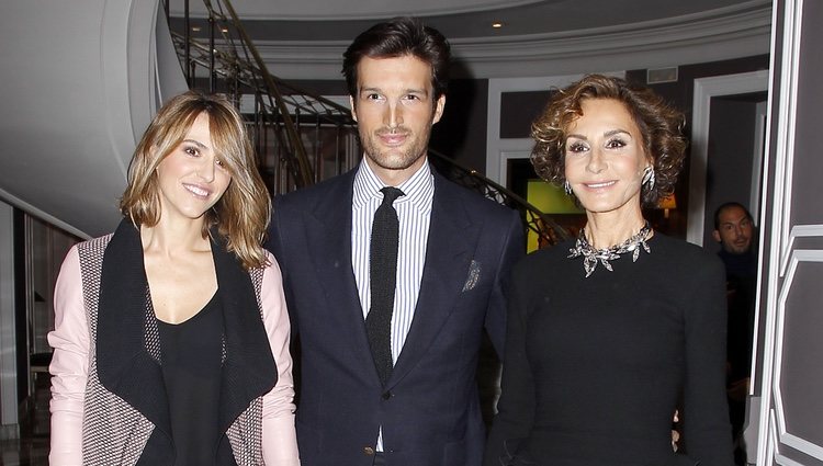Naty Abascal y los Duques de Feria en la presentación del libro '100% Naty'