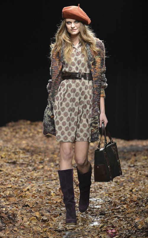 Vestido de la colección otoño/invierno 2013/2014 de Benetton