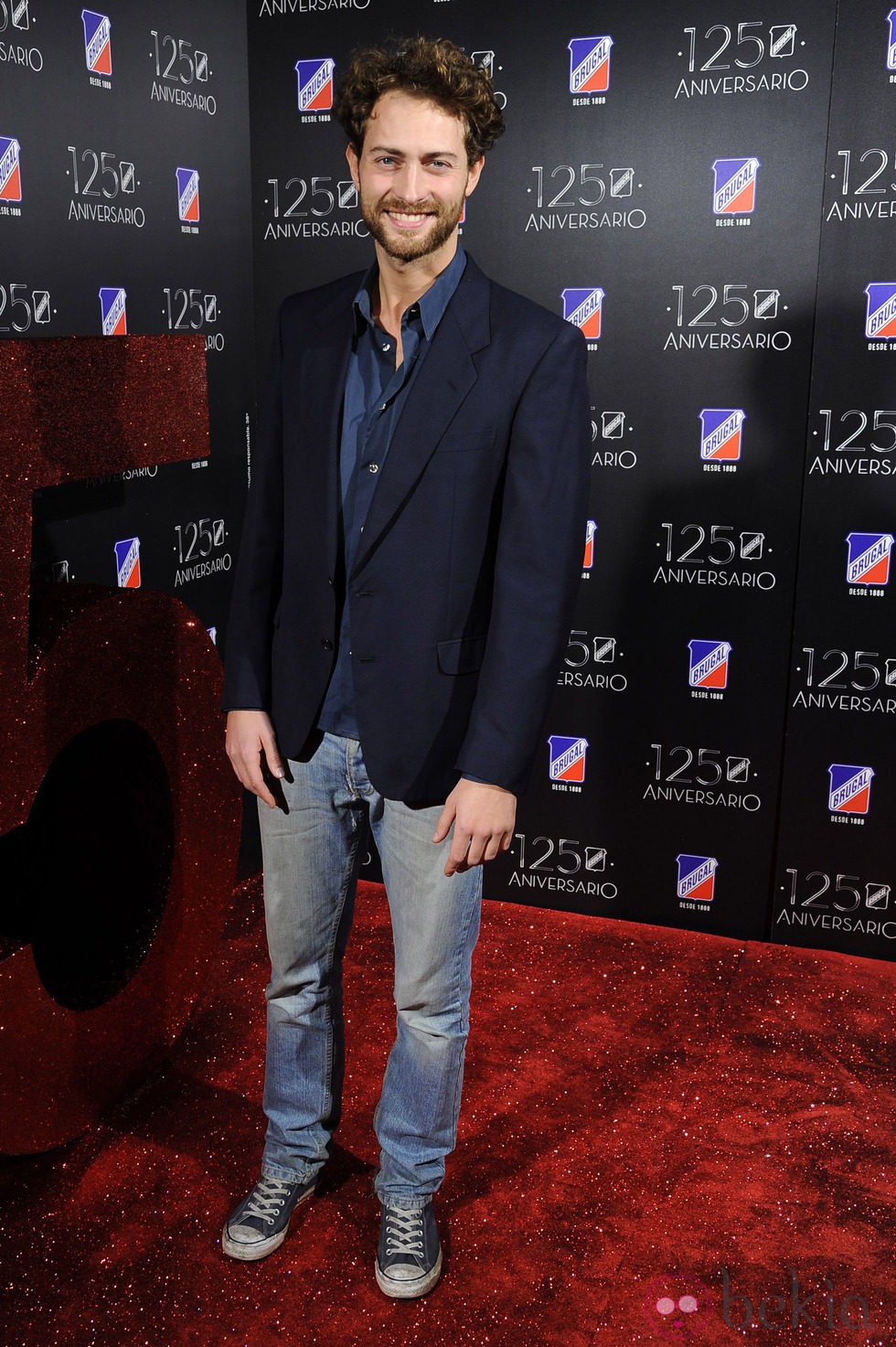 Peter Vives en la fiesta del 125 aniversario de Brugal
