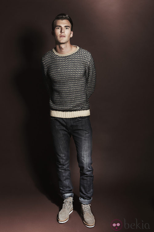 Look masculino de la colección otoño/invierno 2013/2014 de Adolfo Dominguez