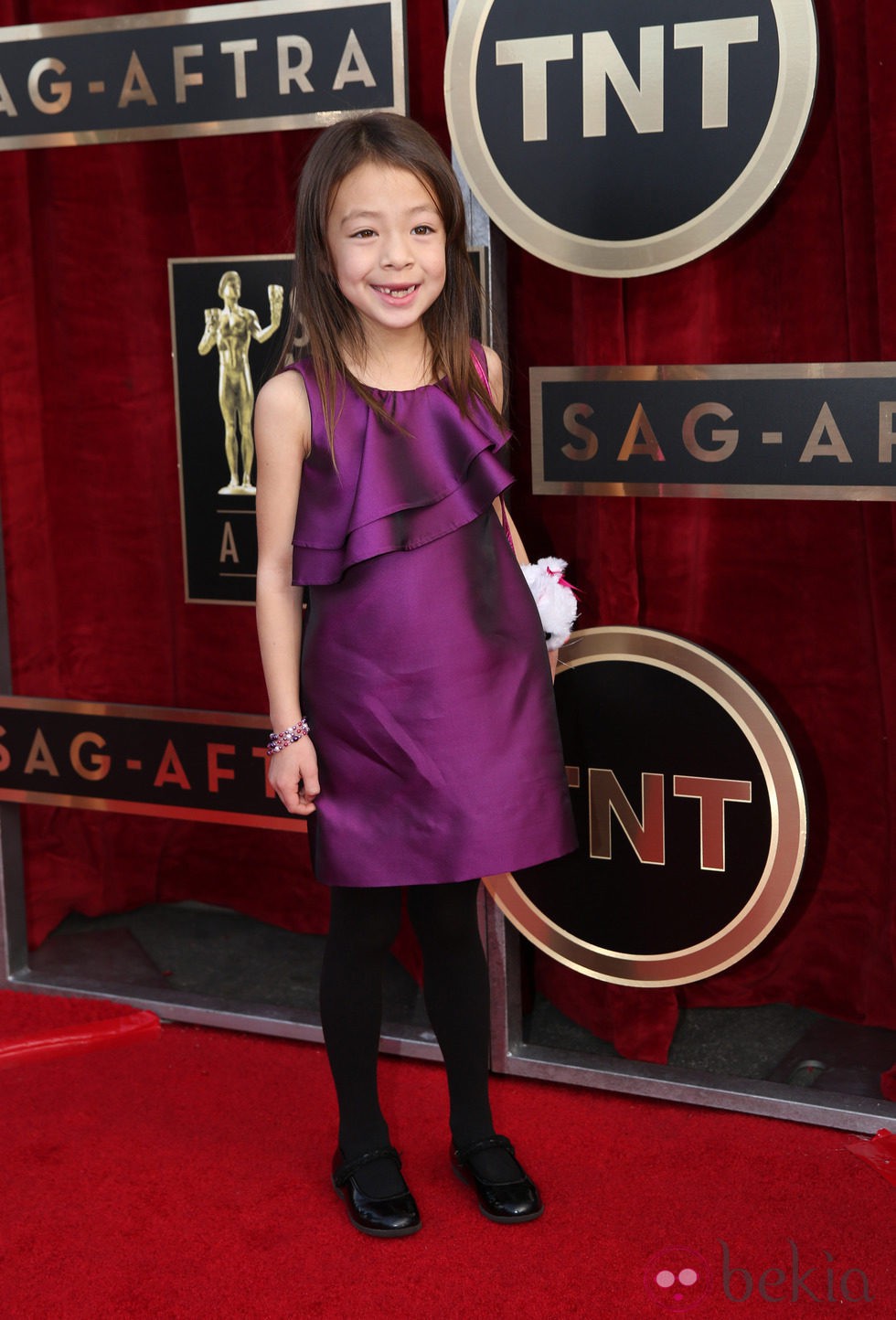 Aubrey Anderson-Emmons en los Premios del Sindicato de Actores 2014