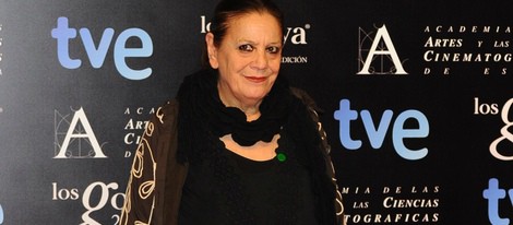 Terele Pávez en la fiesta de nominados a los premios Goya 2014