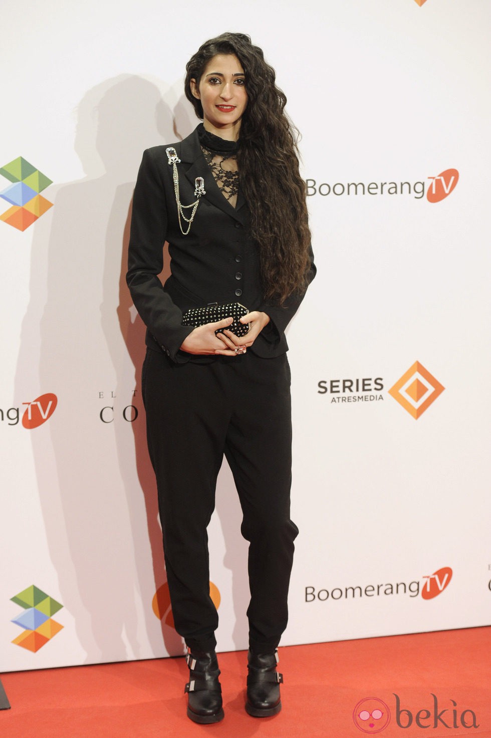 Alba Flores en el estreno del último capítulo de 'El tiempo entre costuras'