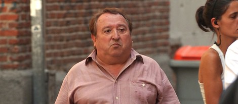 Fernando Esteso en el rodaje de 'Torrente 4: Lethal Crisis'