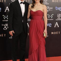 Joel Bosqued y Andrea Duro en los Goya 2014