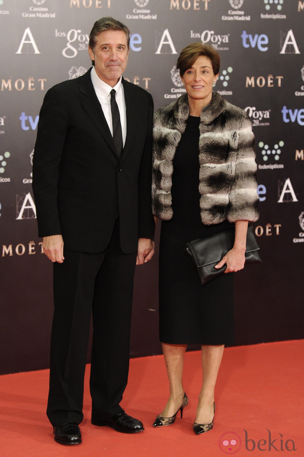 Emilio Aragón y Aruca en los Goya 2014