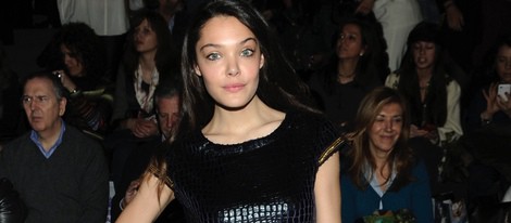 Ana Rujas en el desfile de Andrés Sardá en Madrid Fashion Week otoño/invierno 2014/2015