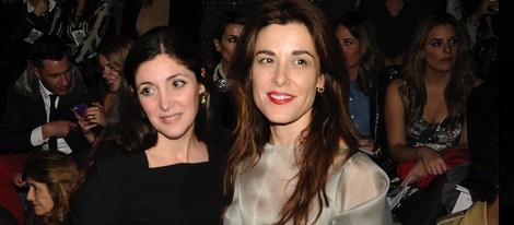 Raquel Sánchez Silva en el desfile de Ion Fiz en Madrid Fashion Week otoño/invierno 2014/2015