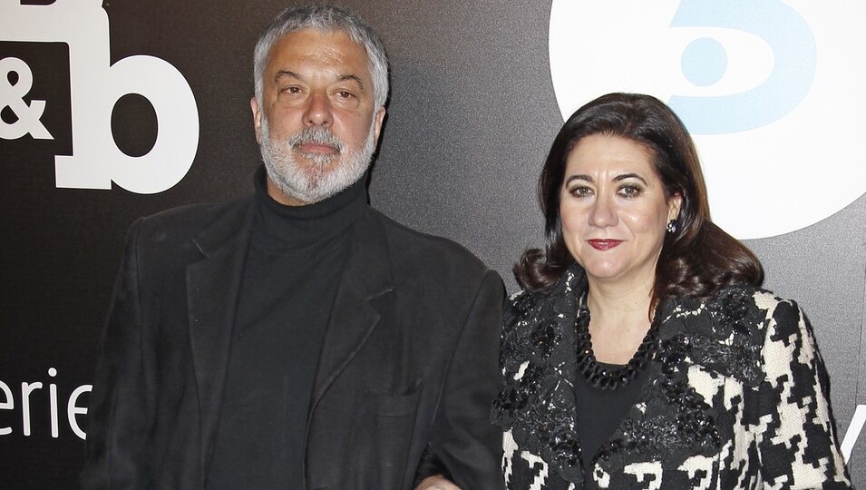 Adolfo Fernández y Luisa Martín en el estreno de 'B&B, de boca en boca'