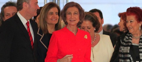 La Reina Sofía inaugura la exposición 'La colección del IVAM. XXV Aniversario'