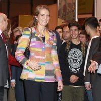 La Infanta Elena en la inauguración de AULA 2014