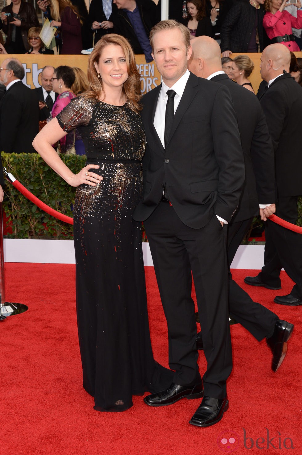 Jenna Fischer y Lee Kirk