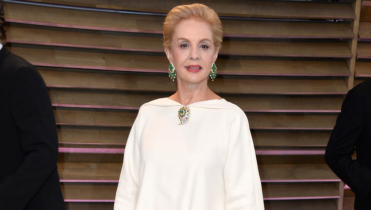 Carolina Herrera en la fiesta Vanity Fair tras los Oscar 2014