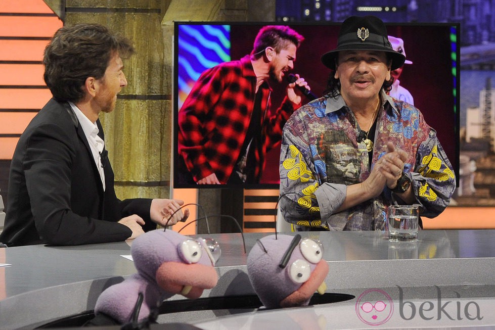 Pablo Motos entrevista a Carlos Santana en 'El hormiguero'