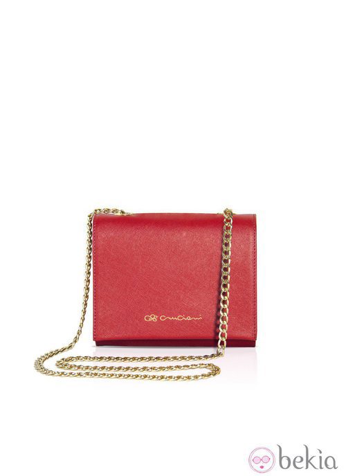 Bolso rojo de la colección primavera/verano 2014 de Cruciani C