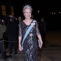 Benedicta de Dinamarca en la cena en honor al presidente de Turquía