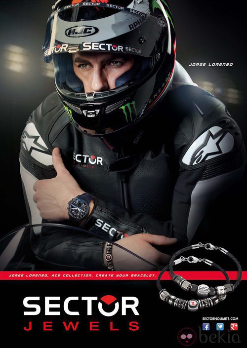 Jorge Lorenzo, imagen de la campaña estival de Sector No Limits