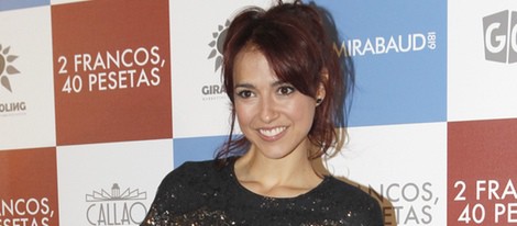 Cristina Brondo en el estreno de '2 francos, 40 pesetas'
