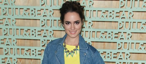 Alicia Sanz en una fiesta Pull&Bear para presentar el Open de Madrid 2014