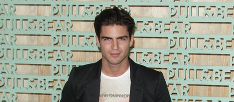 Maxi Iglesias en una fiesta Pull&Bear para presentar el Open de Madrid 2014