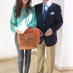 Carlos Herrera y su hija Rocío, testigos de la reaparición de Enrique Ponce